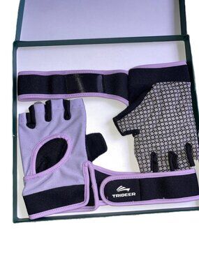 TRIDEER Weight Lifting Workout Gloves with Wrist Support Unisex Medium